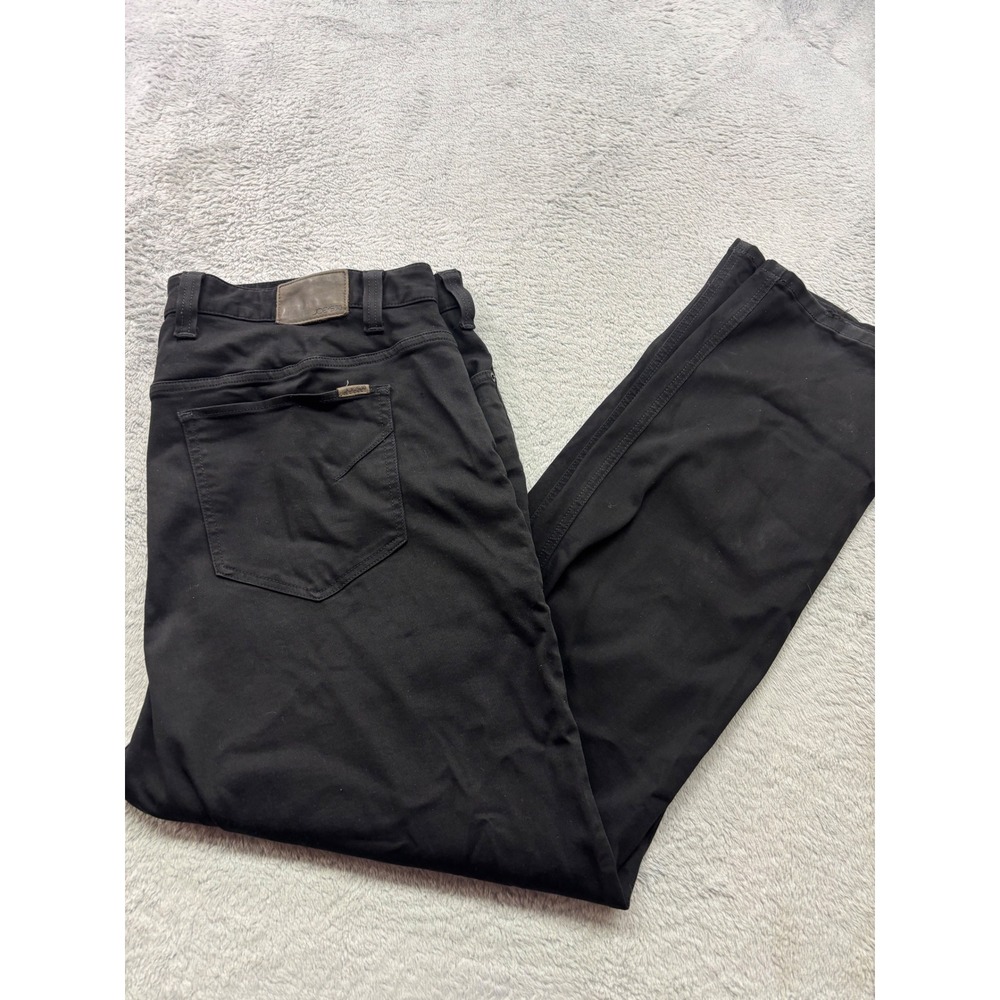 Joes Jeans Brixton Mens 46x32 Black Straight Leg Stretch Pants CL 431